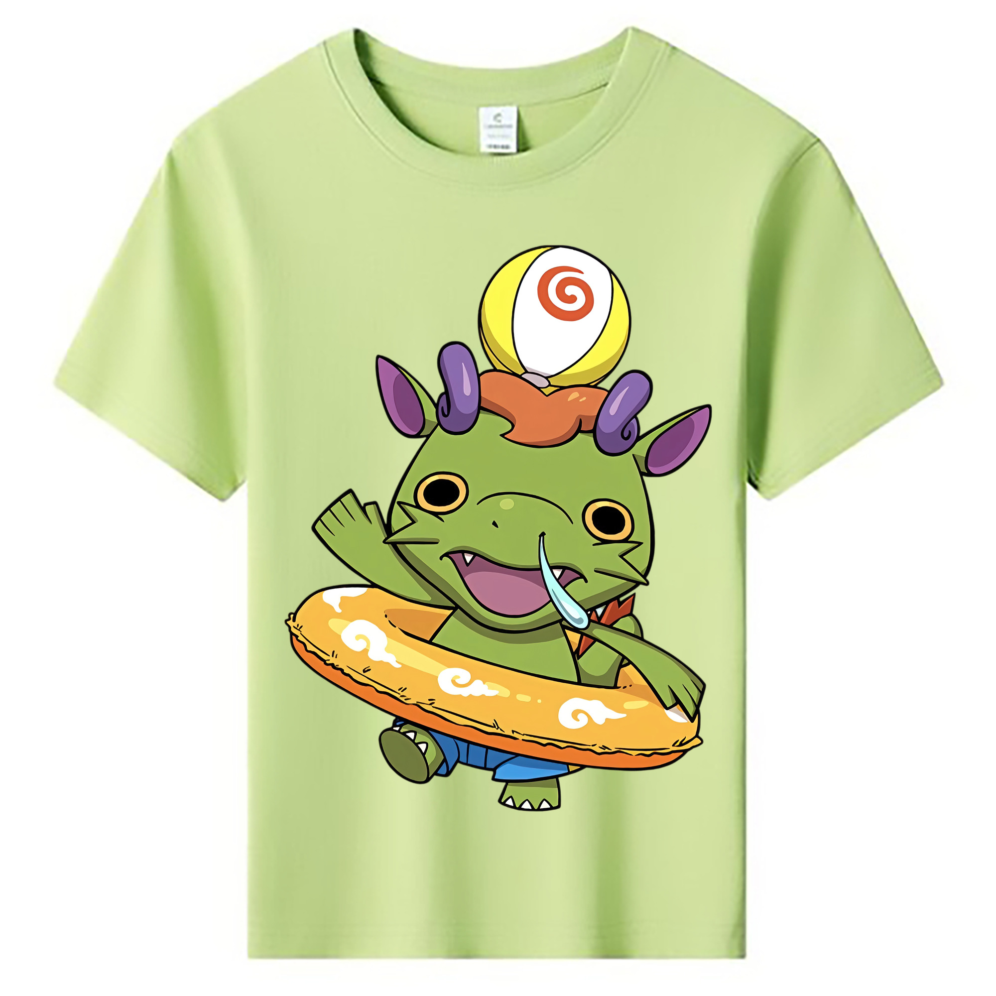 （画像用） 妖怪ウォッチ Yo-kai Watch 綿100％キッズTシャツ（フロントプリント）